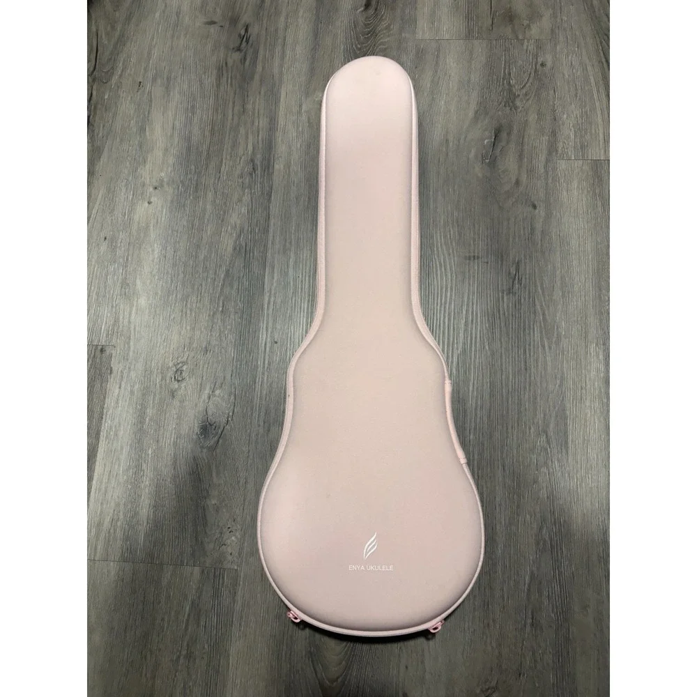 Enya Nova U Concert Ukulele Pink w/ Hard Case Tuner & Capo Carbon Fiber